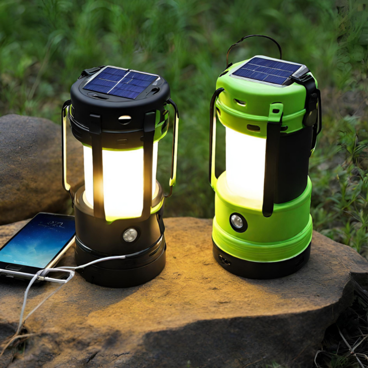 LED Campinglampe Solar Campingleuchte