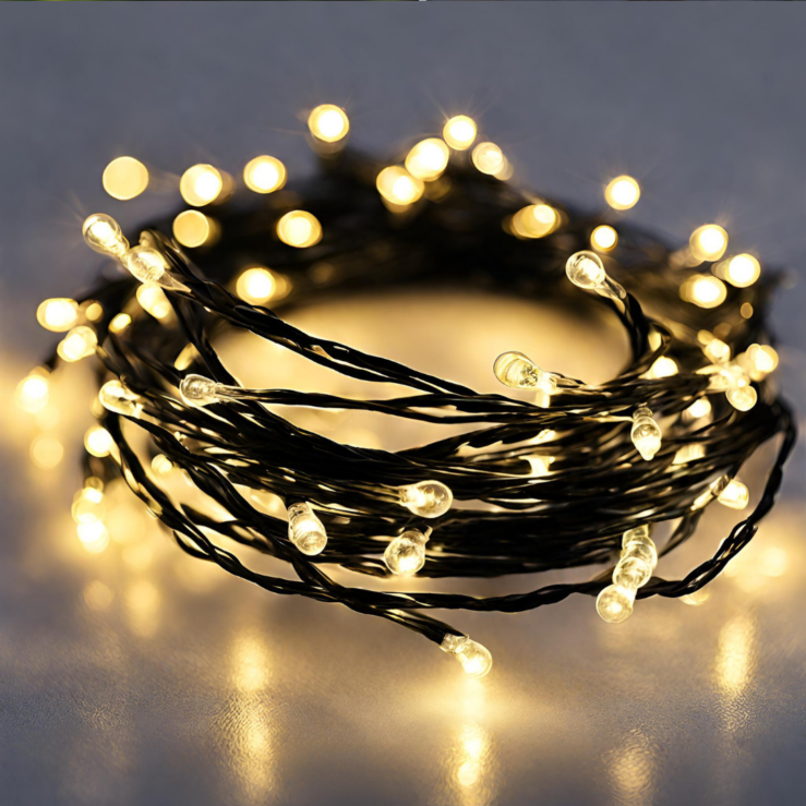 Solar-Lichterkette 15 Meter